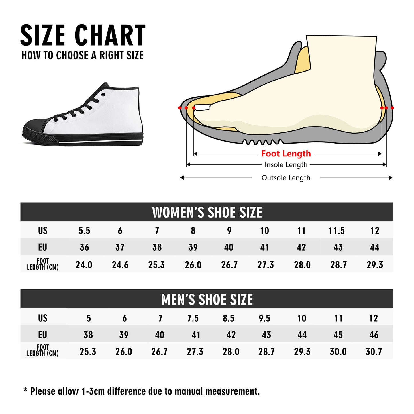 Mens MD Outsole Lightweight Low Top Canvas Shoes