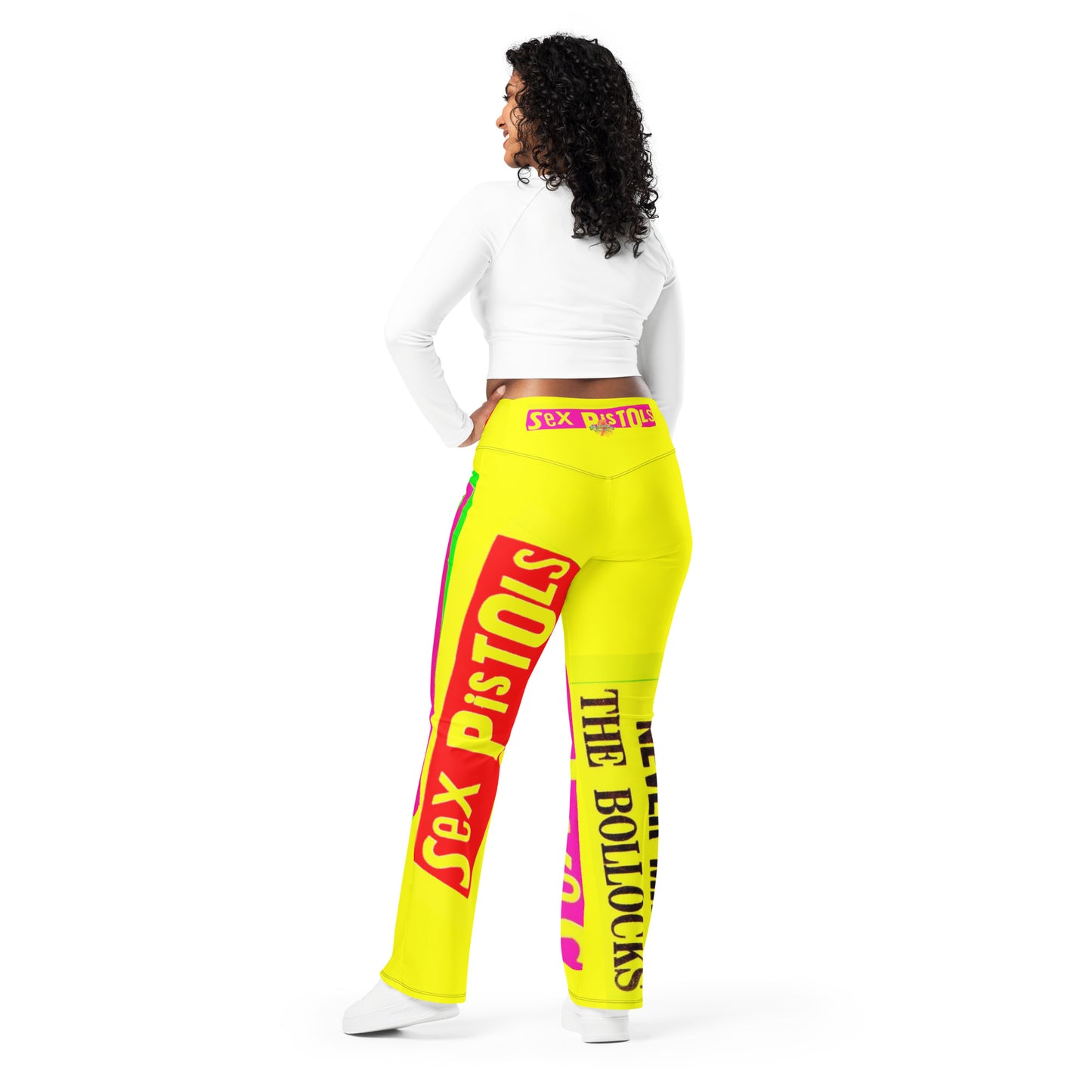 Flare leggings, sex pistols