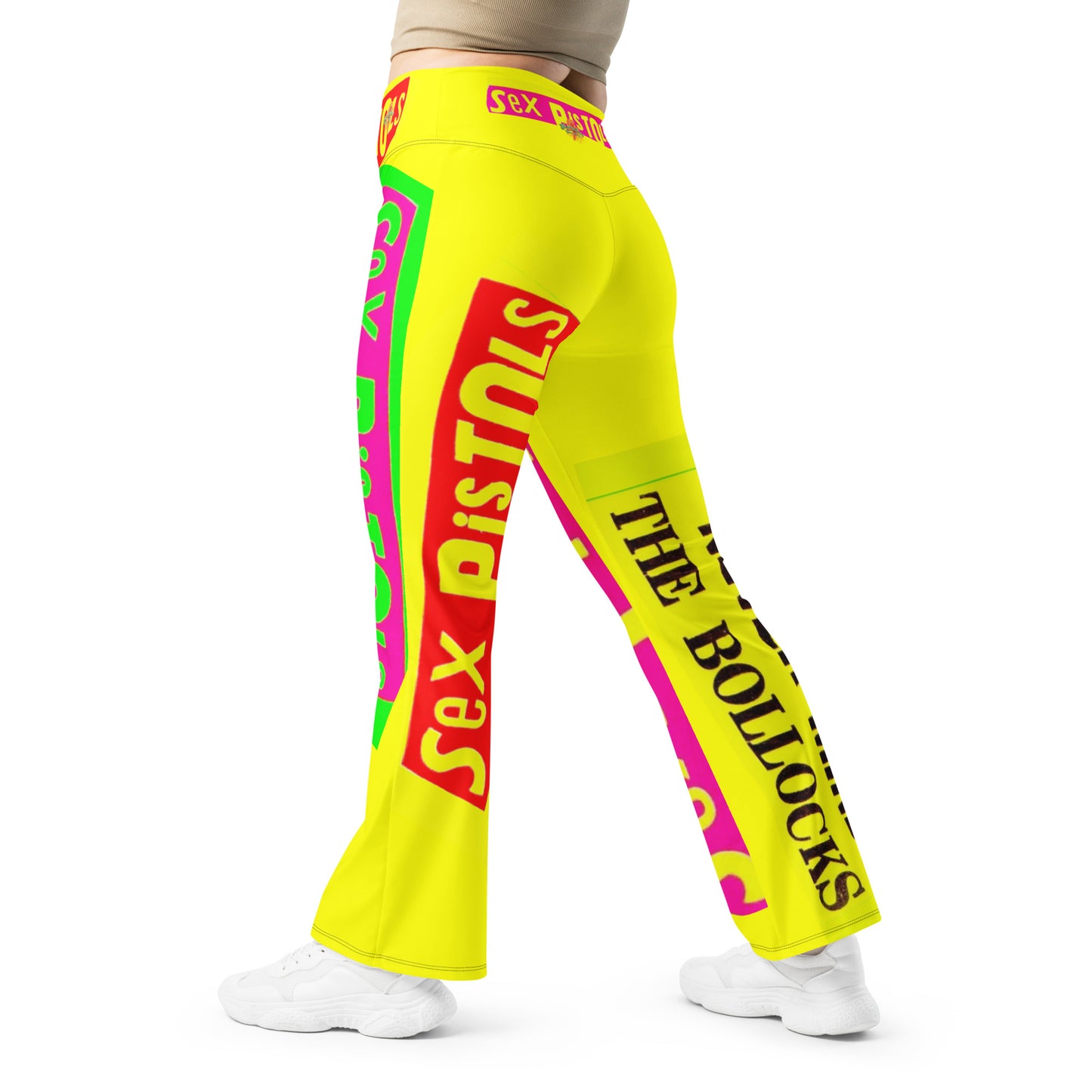 Flare leggings, sex pistols