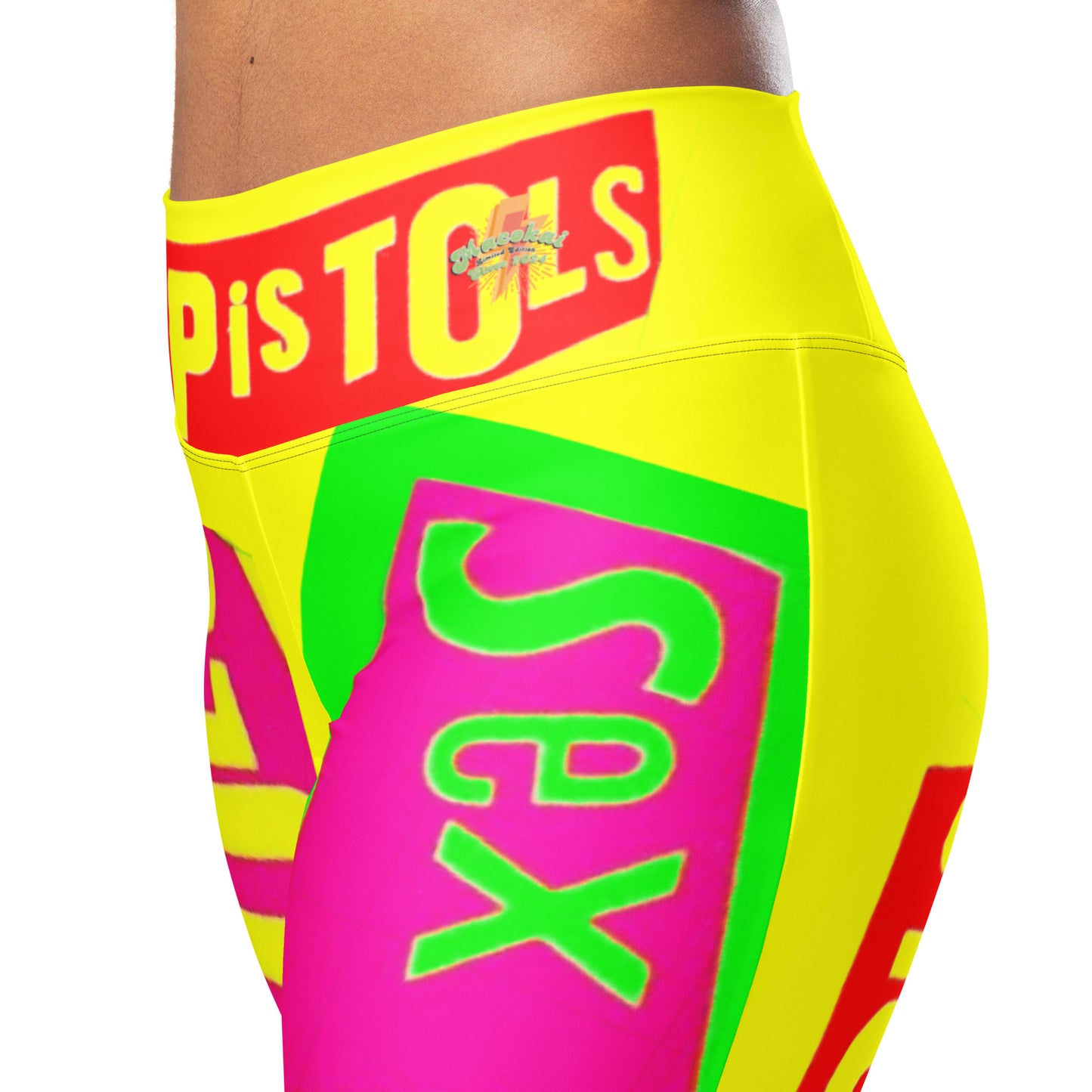 Flare leggings, sex pistols