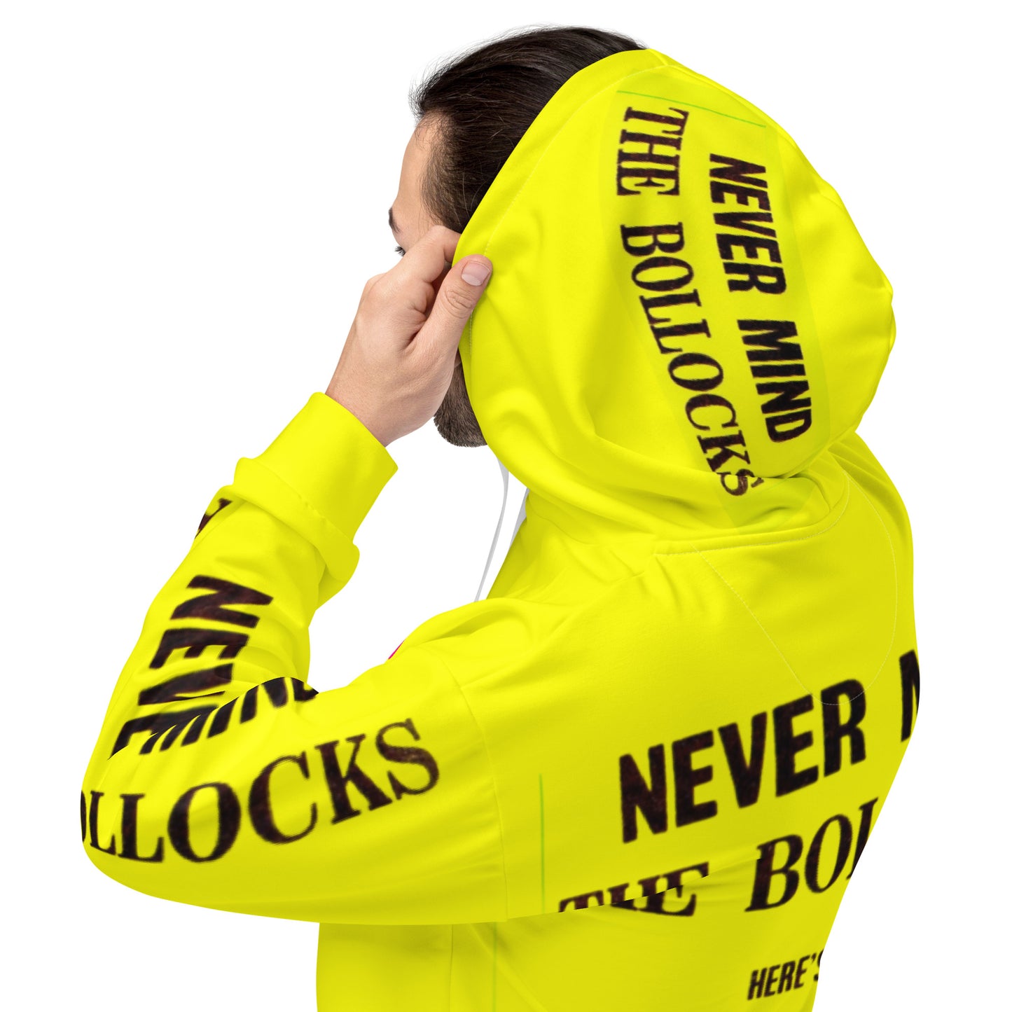 Unisex Hoodie sex pistols, yellow, punk