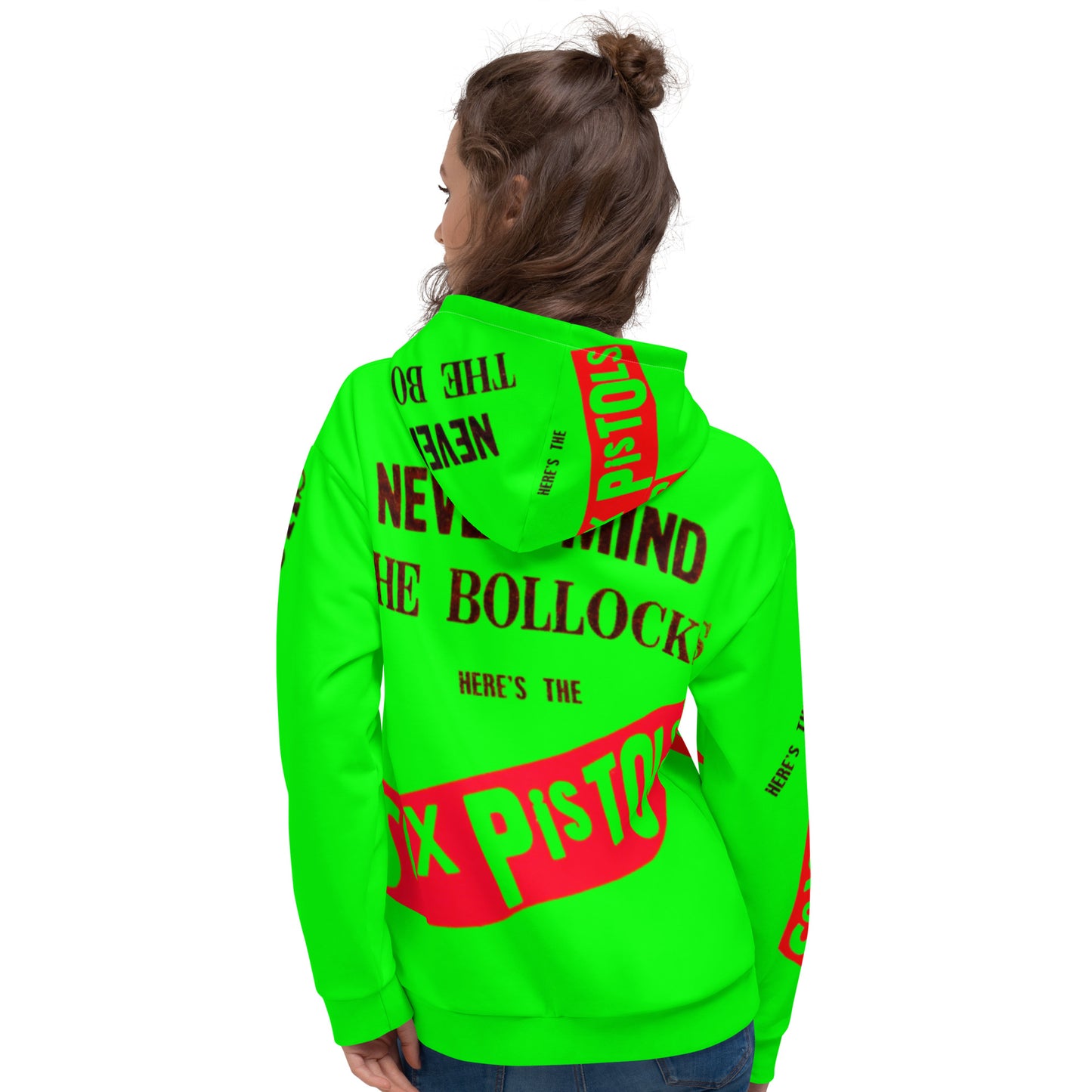 Unisex Hoodie sex pistols green