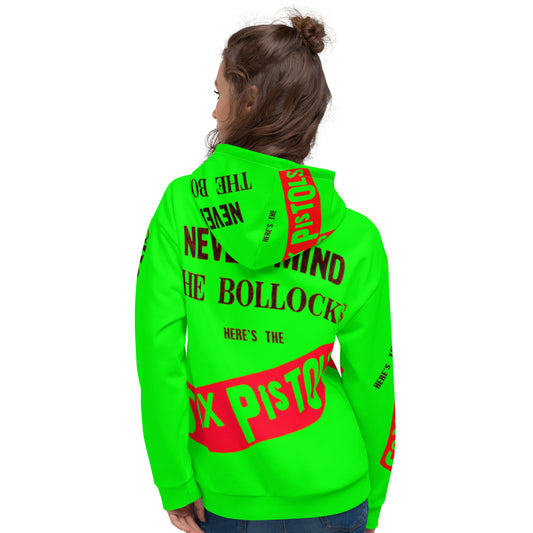 Unisex Hoodie sex pistols green