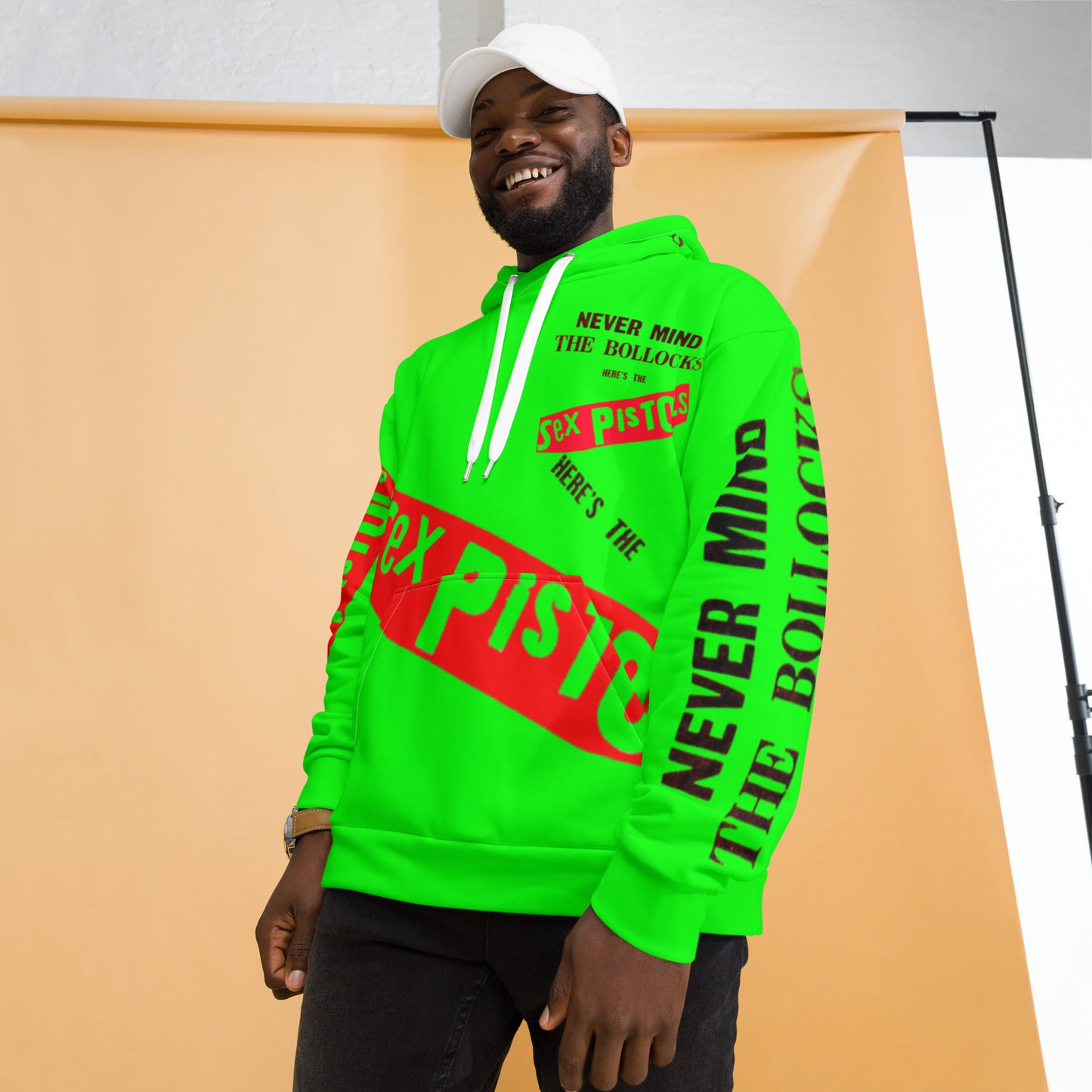 Unisex Hoodie sex pistols green