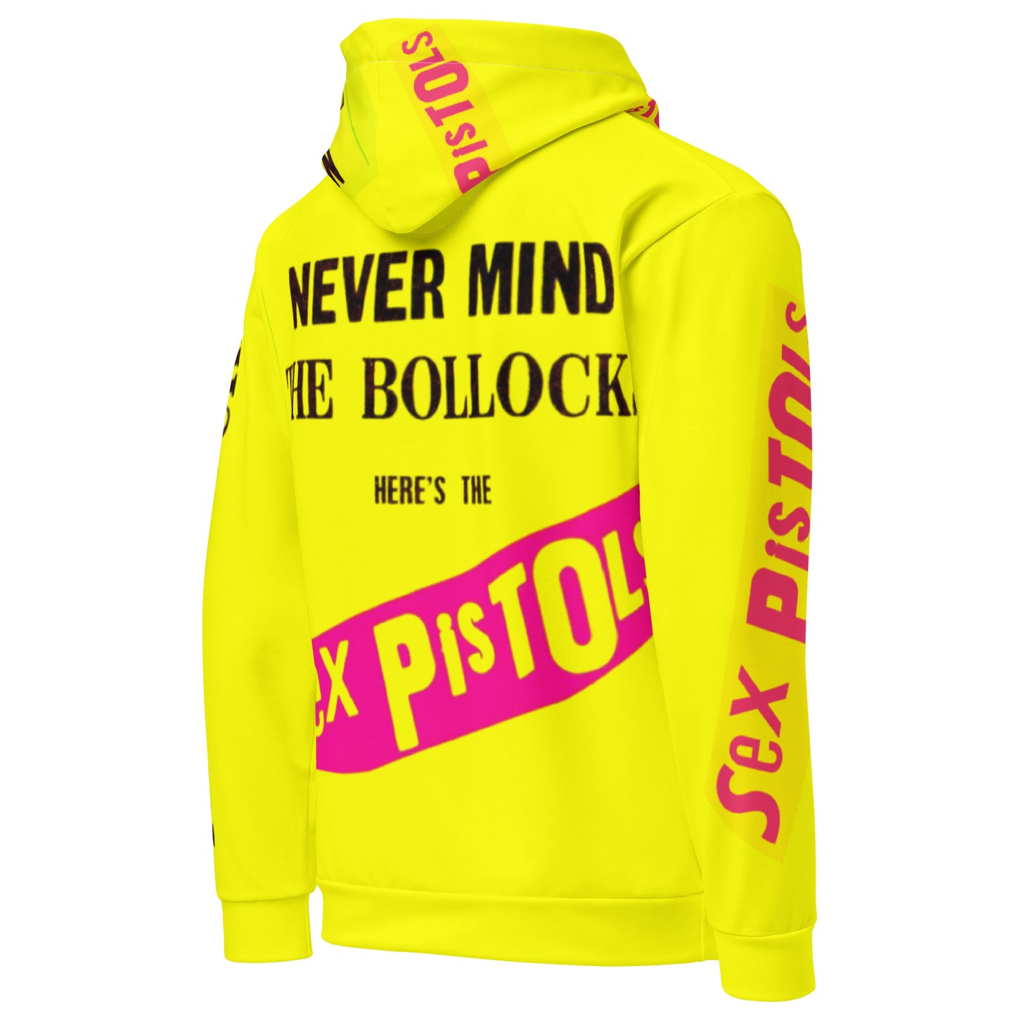 Unisex Hoodie sex pistols, yellow, punk