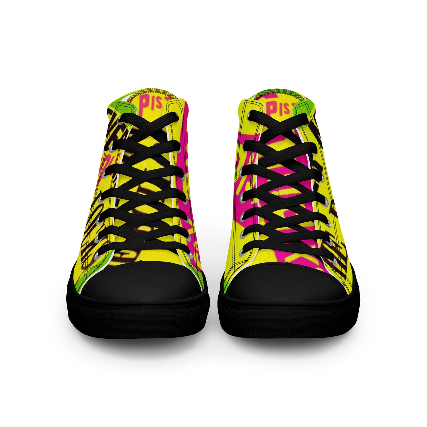Men’s high top canvas shoes