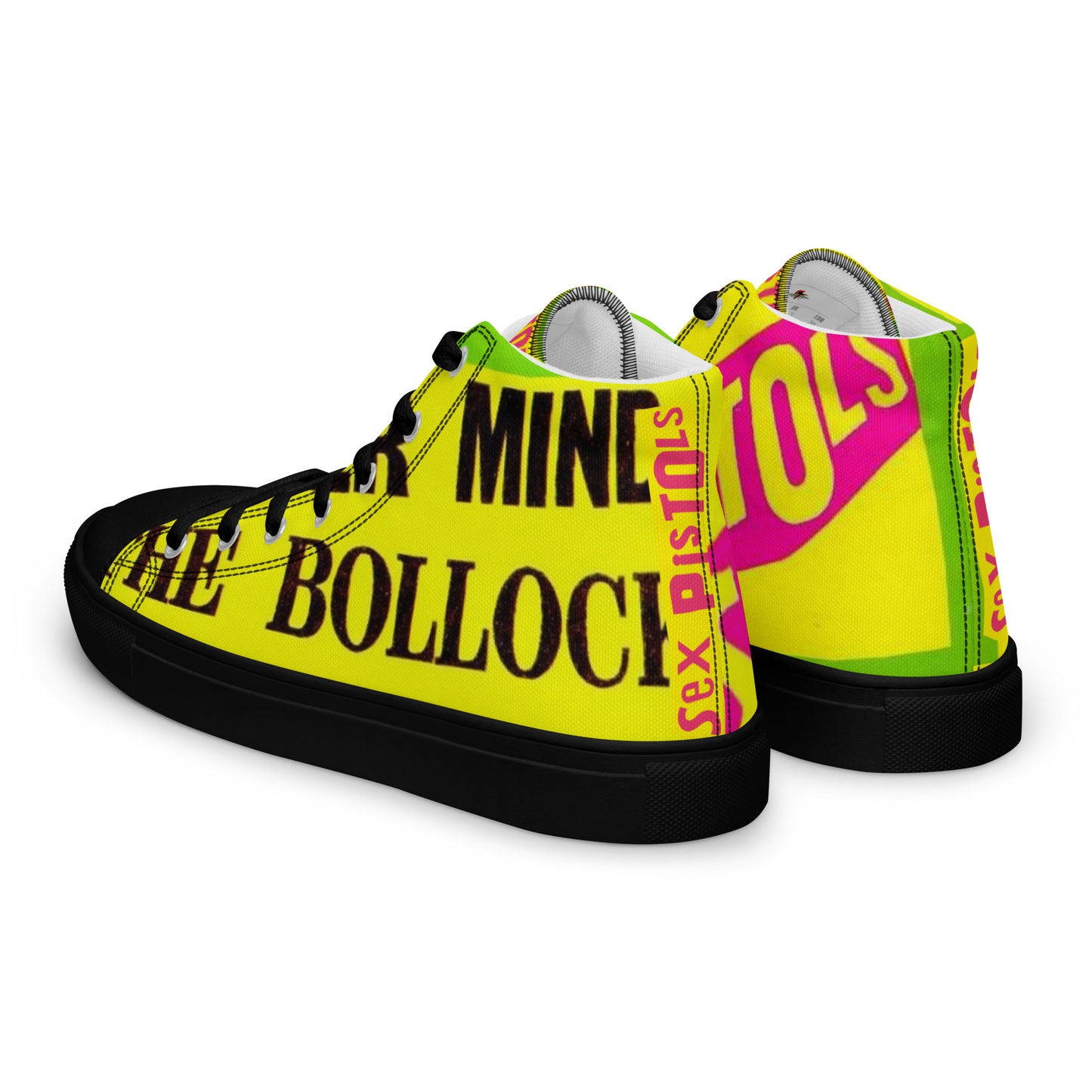 Men’s high top canvas shoes