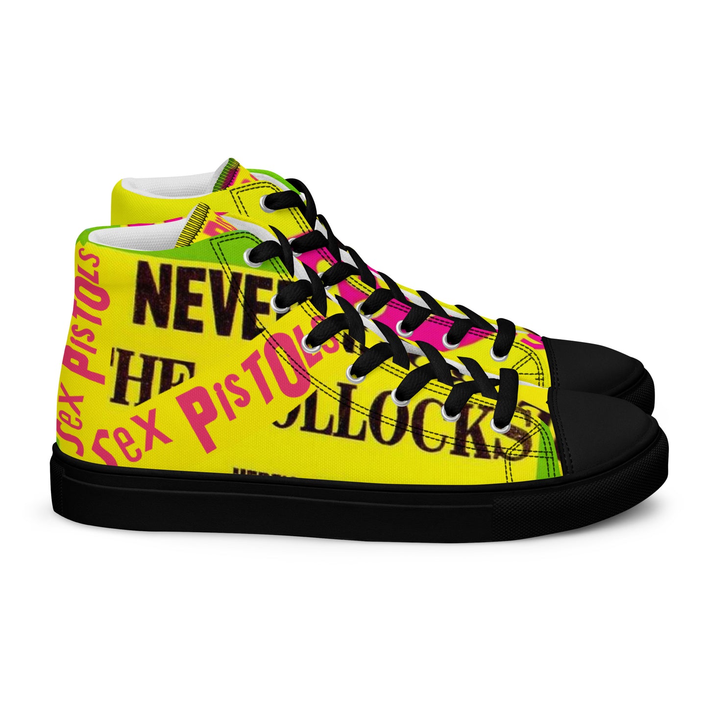 Men’s high top canvas shoes