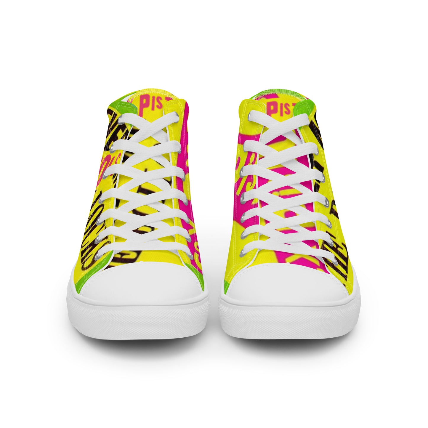 Men’s high top canvas shoes