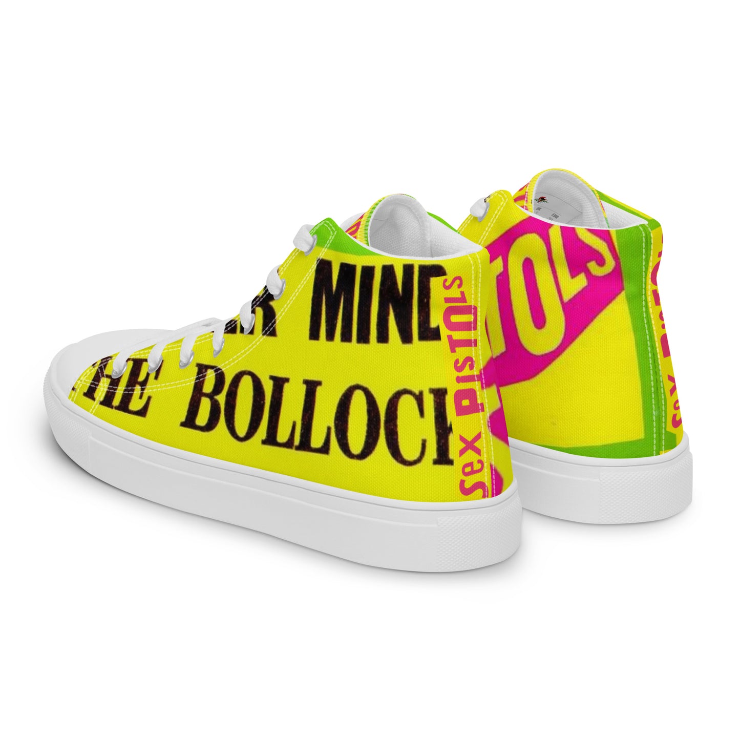 Men’s high top canvas shoes