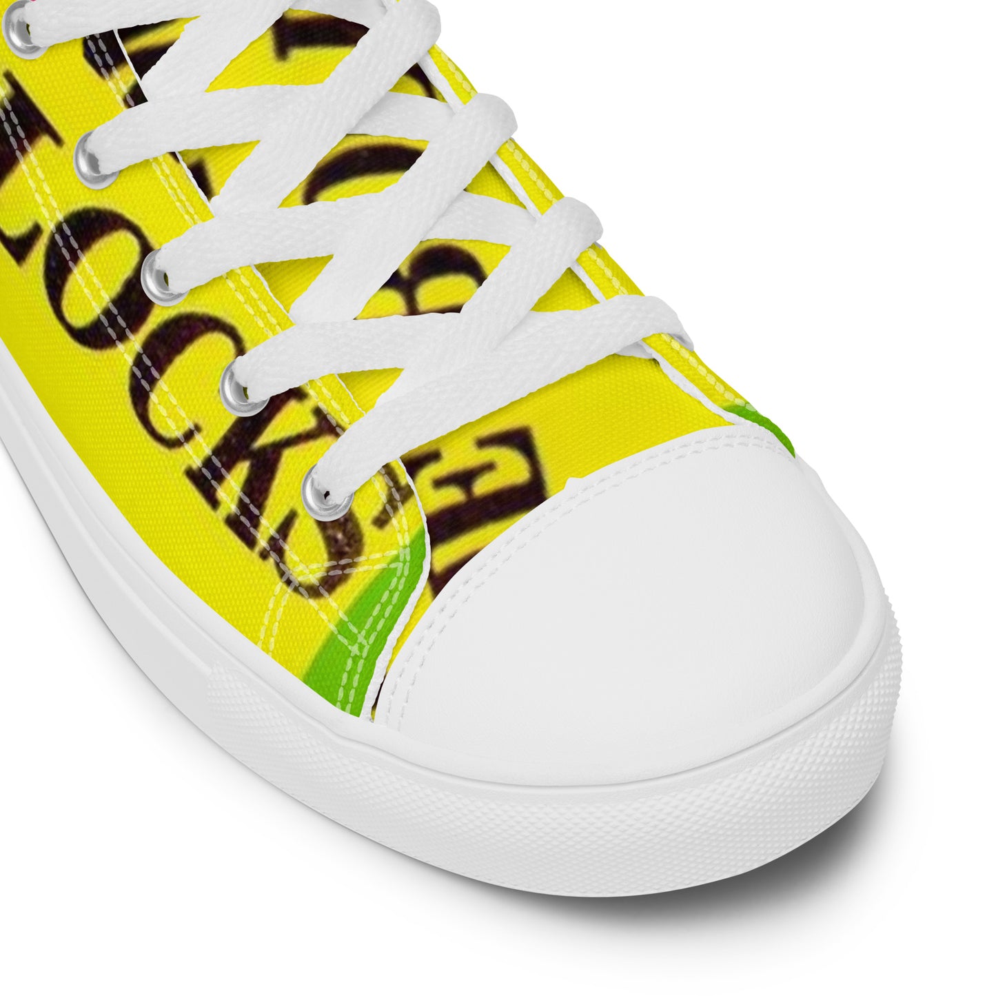 Men’s high top canvas shoes