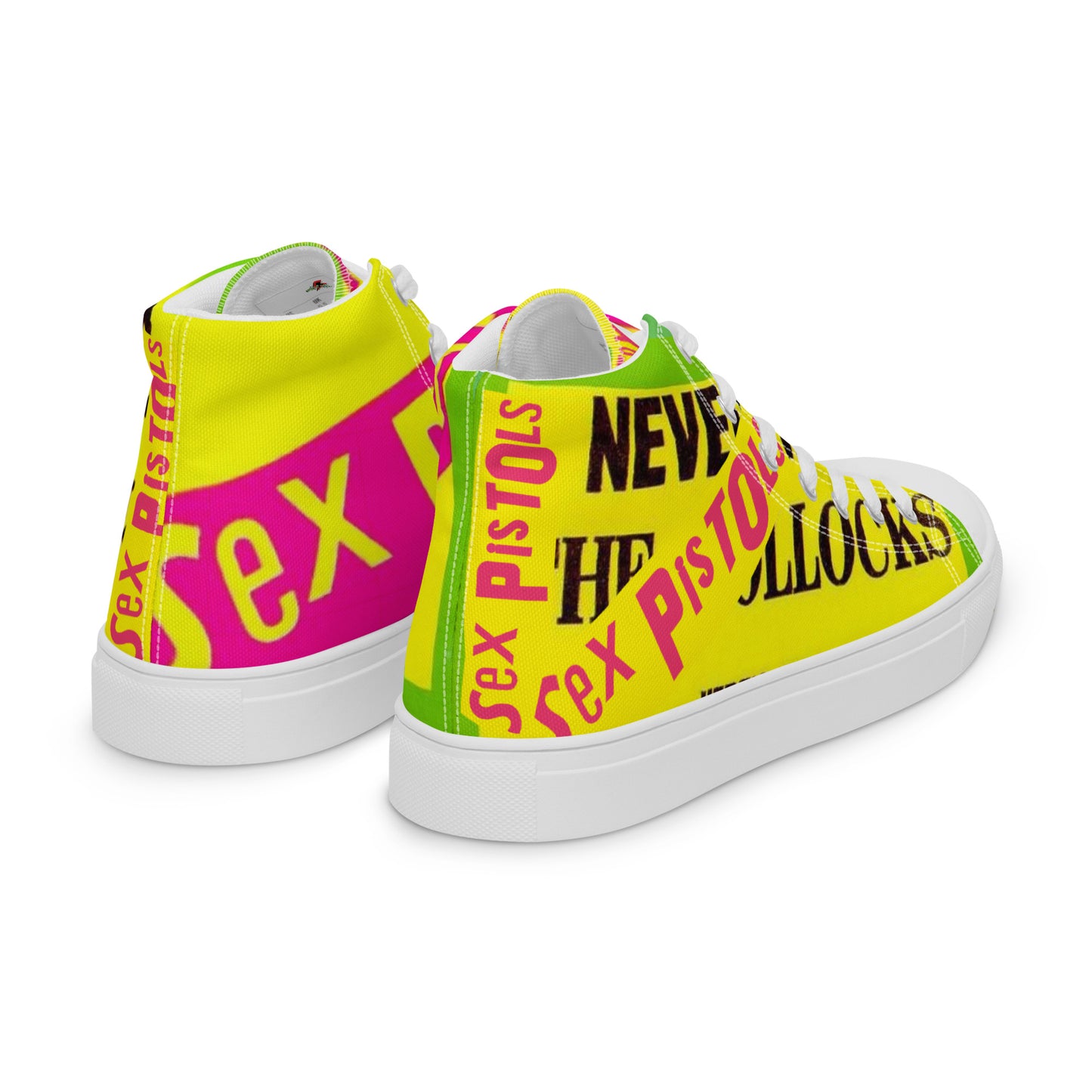 Men’s high top canvas shoes