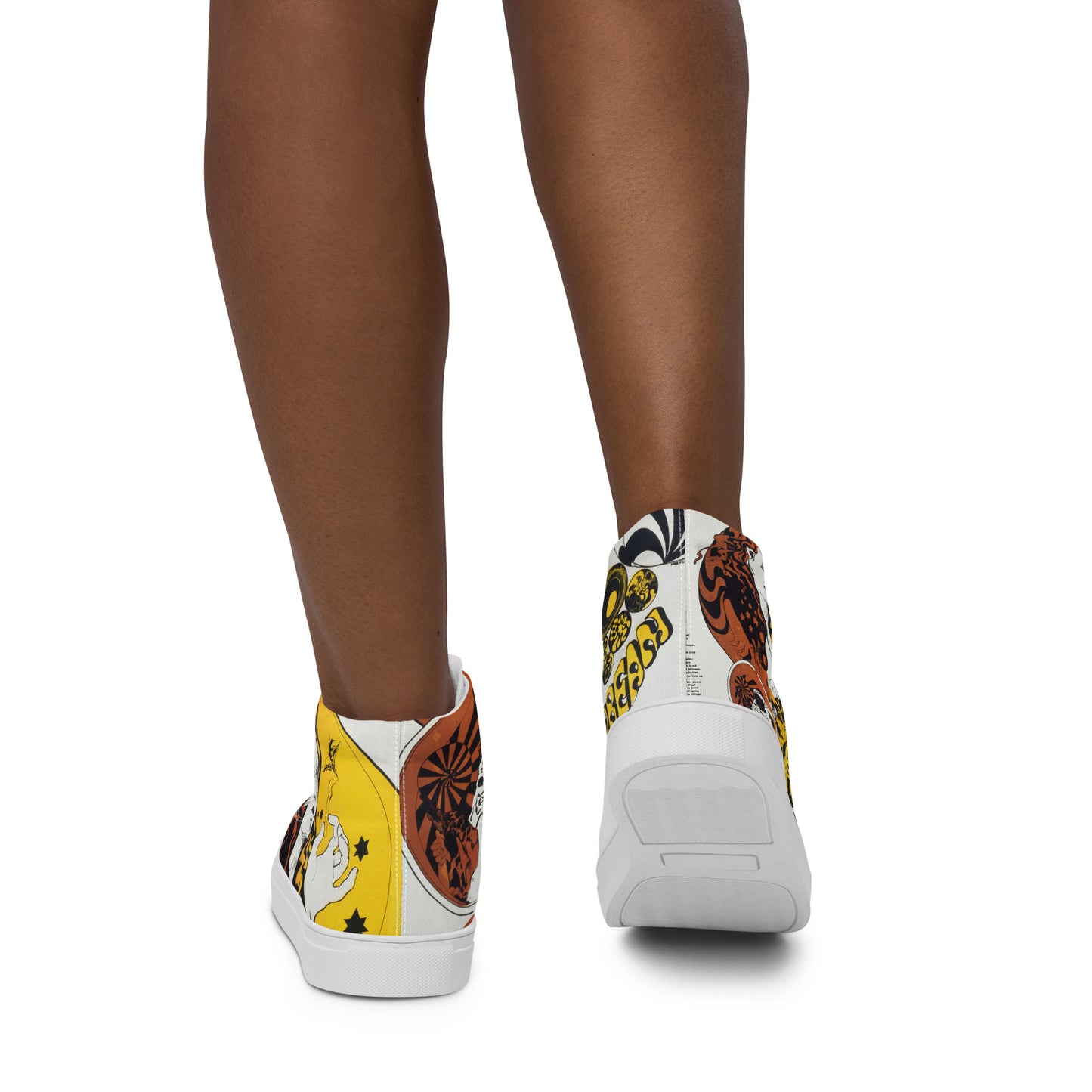 Women’s high top canvas shoes, Women’s trainers, music,