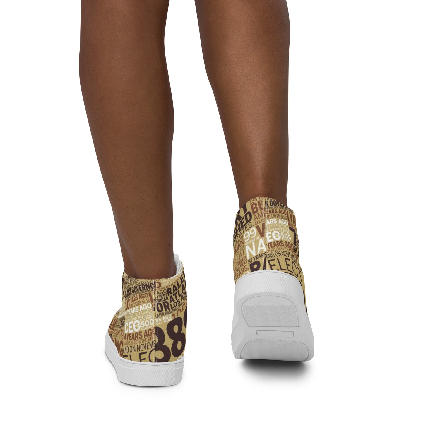 Women’s high top canvas shoes, Women’s trainers,
