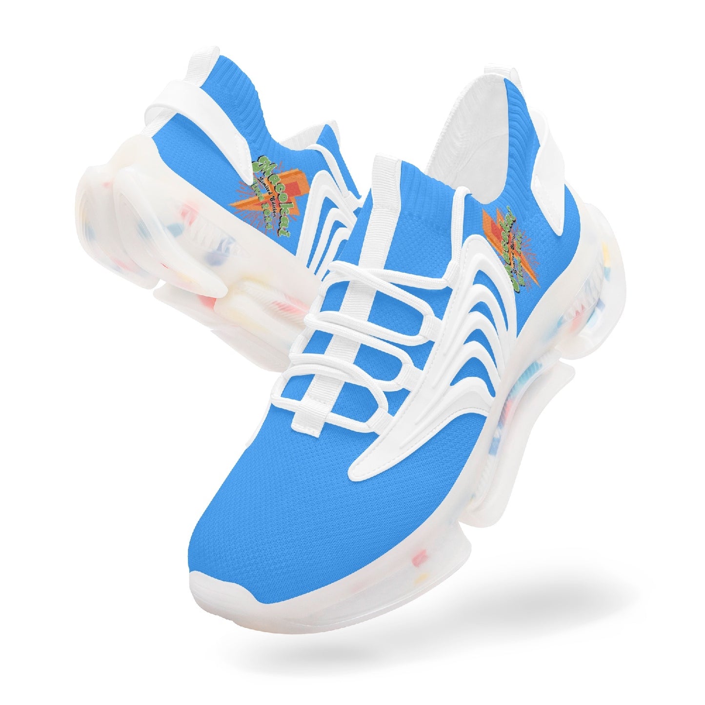 353. Wings Style Bounce Mesh Knit Sneakers