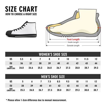 Mens MD Outsole Lightweight Low Top Canvas Shoes