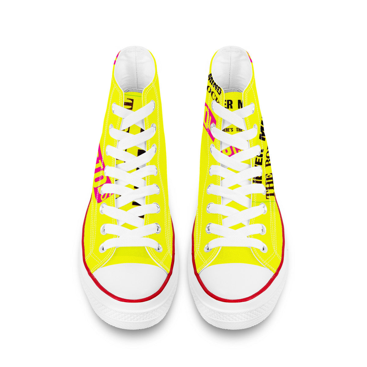 Sex pistols D70 High Top Canvas Shoes - White