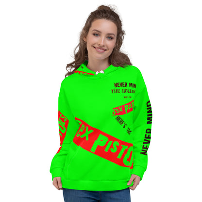 Unisex Hoodie sex pistols green