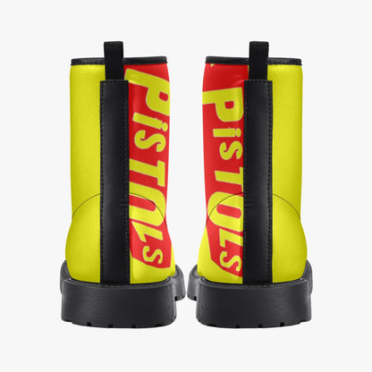 Sex pistols leather boots
