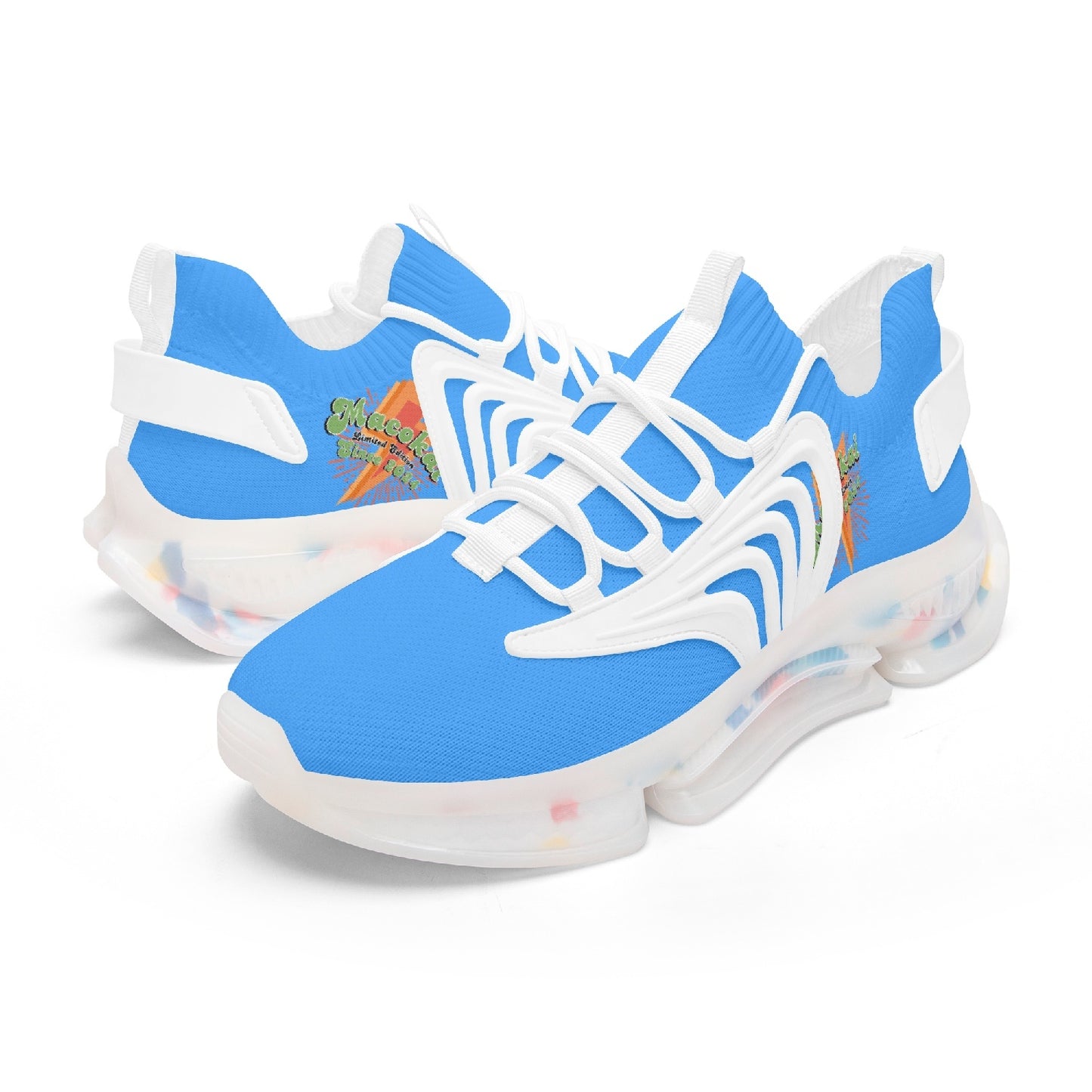 353. Wings Style Bounce Mesh Knit Sneakers
